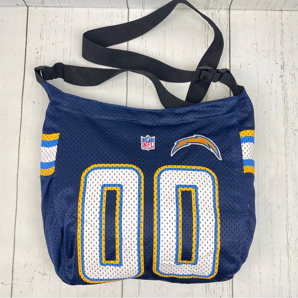 NFL Pro-Fan-Ity by Littlearth Los Angeles Charger Jersey Tote‎ Bag